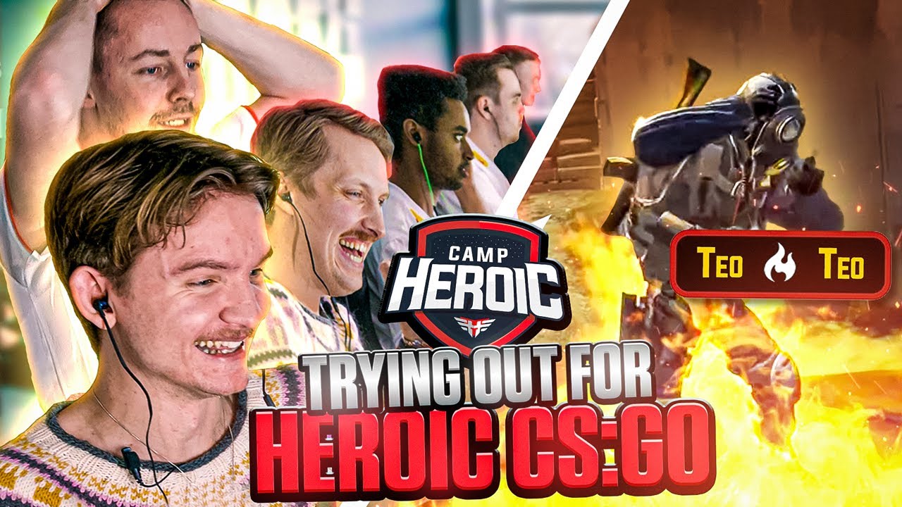 TeosGame goes pro in Counter-Strike - Camp HEROIC