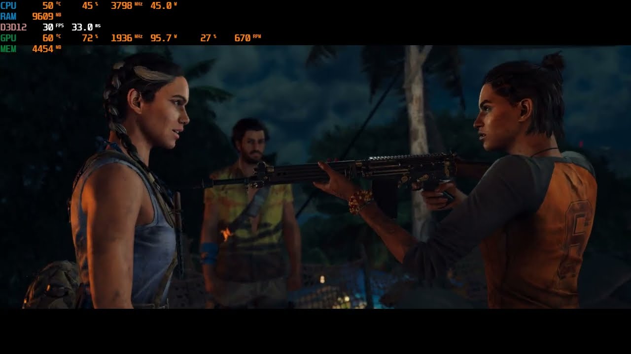 Far Cry 6 GTX 1070 Gameplay