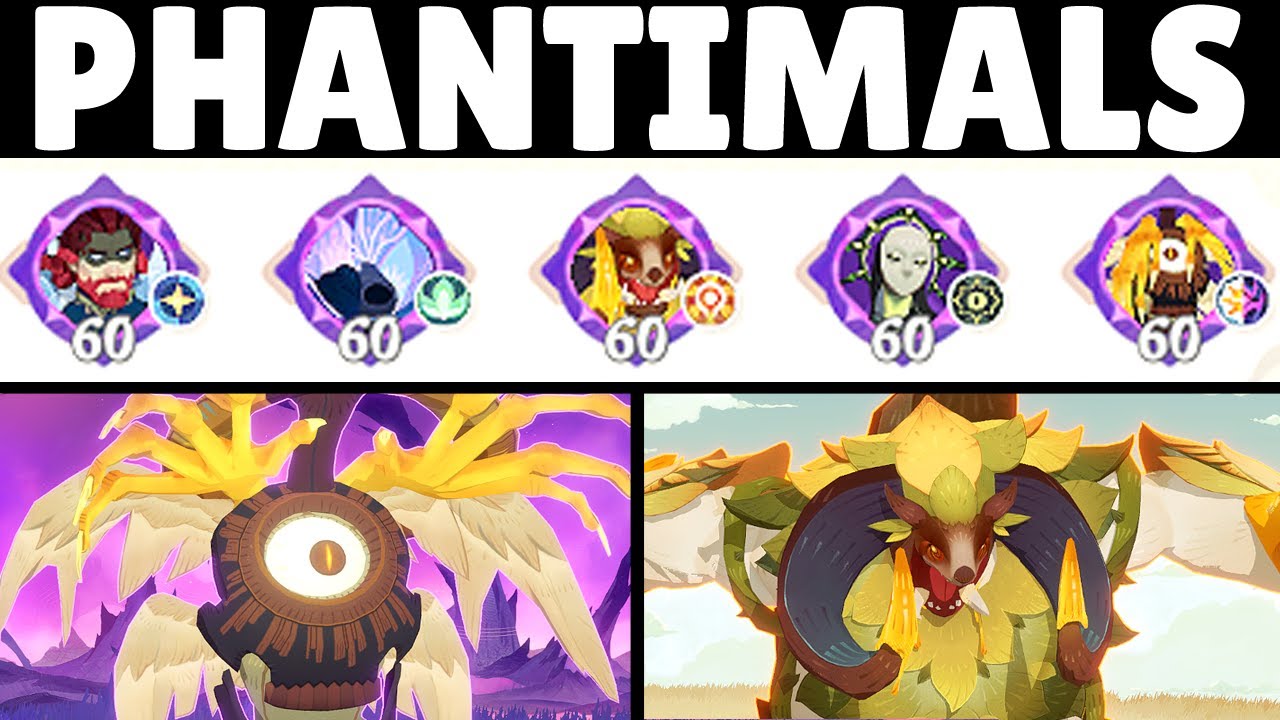 ALL 5 Phantimals SKILLS In Season 6! AFK Journey