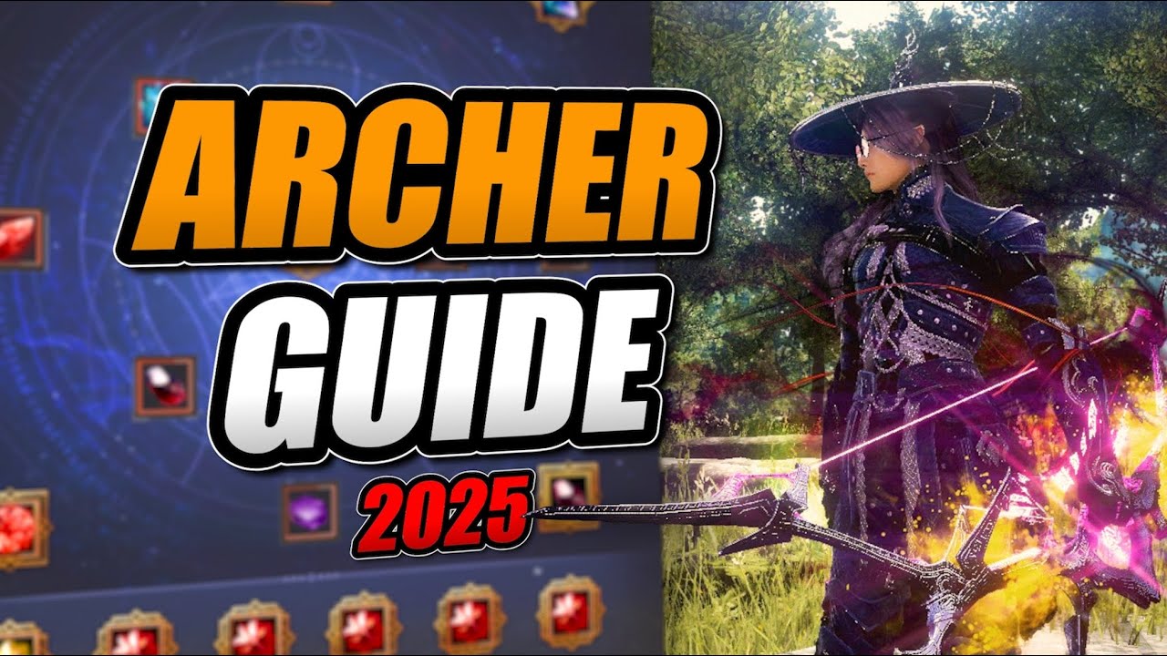 Black Desert Online - Archer Gear, Crystal and Addons Guide (UPDATED WITH JIN CRYSTALS FEBUARY 2025)