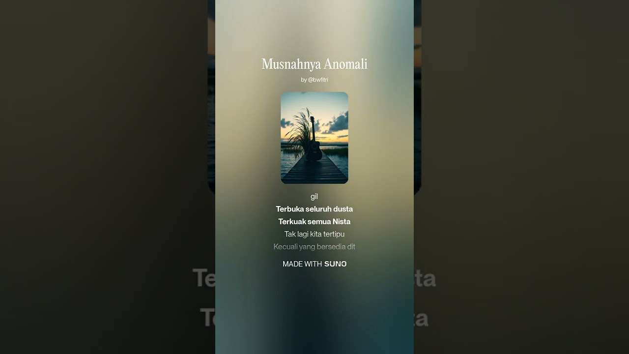 Musnahnya Anomali