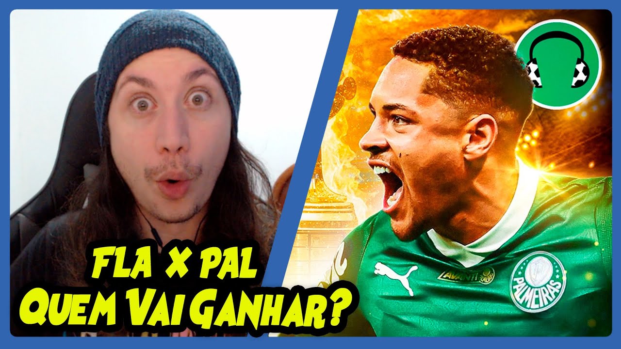 ♫ FLAMENGO OU PALMEIRAS: QUEM VAI GANHAR A LIBERTADORES? | FutParódias | REACT DO MORENO