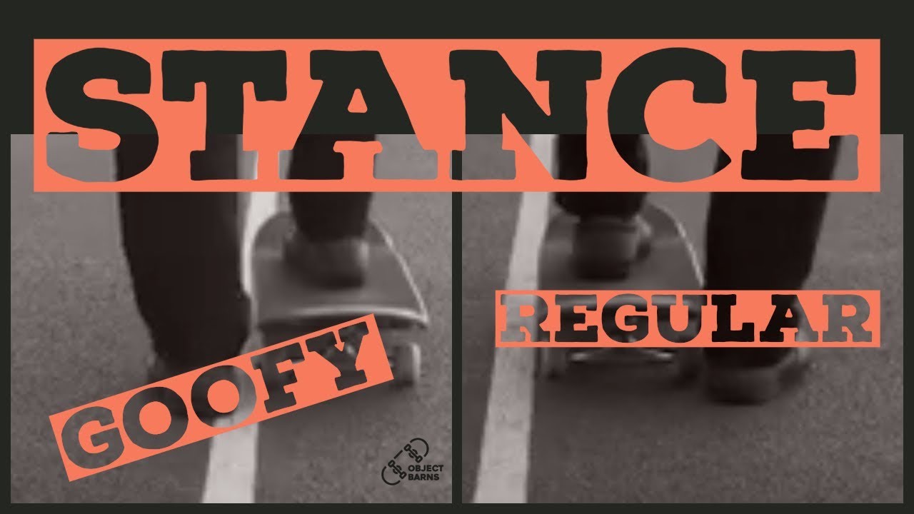 How to find your stance on a skateboard | Goofy stance | Regular stance