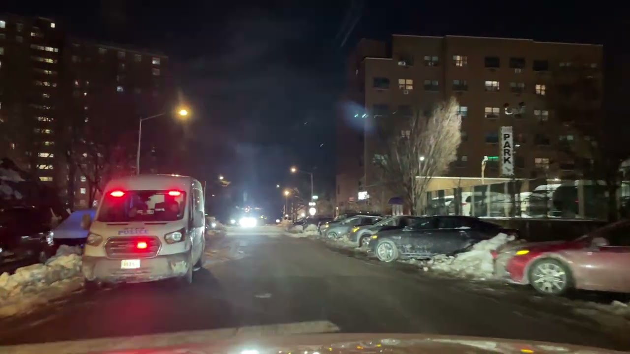WWG 4K Drive🗻: NYC Bronx, Williamsbridge & Baychester evening drive around 2026-01-30