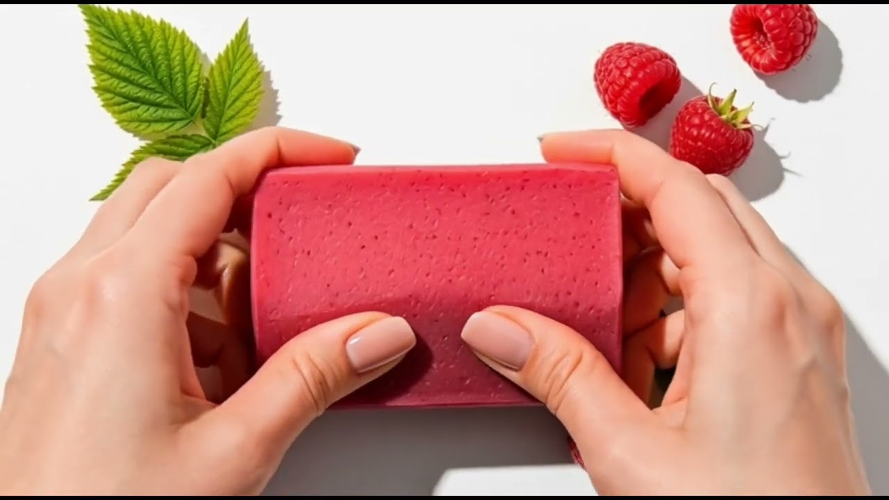 Oddly Satisfying Fruit Soap Crushing ASMR