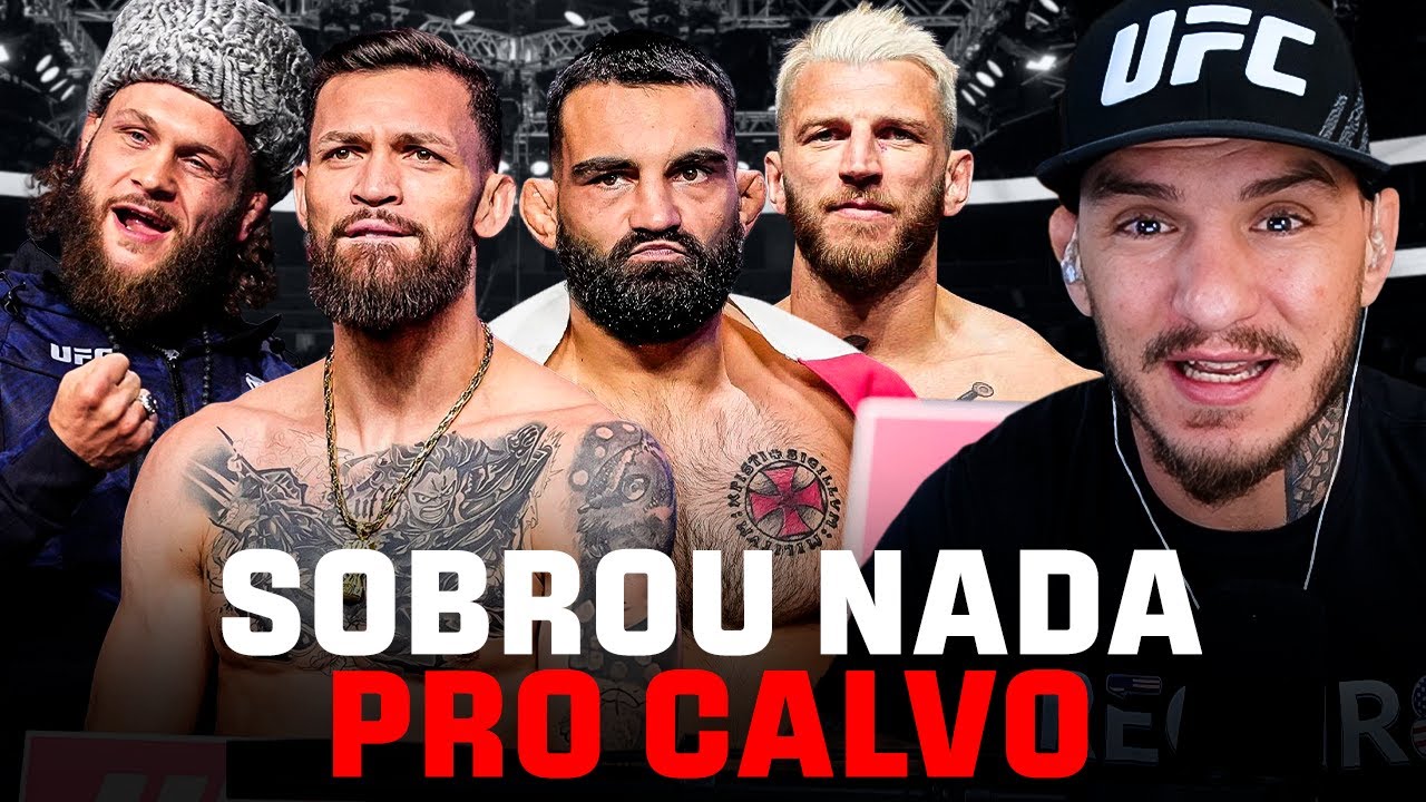 MAUR&Iacute;CIO RUFFY VS FIZIEV, BSD VS HOOKER! UFC 324 E 325: TODAS AS LUTAS ANUNCIADAS!
