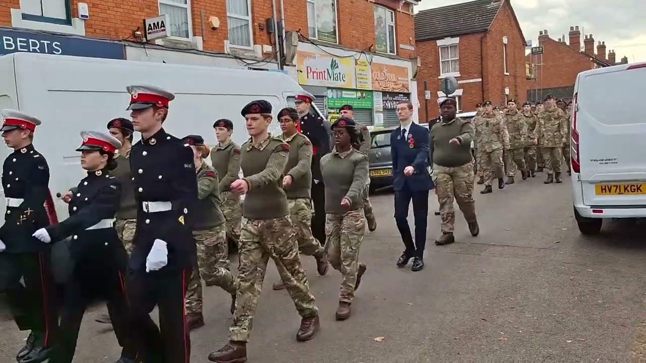 Rememberance Sunday in Milton Keynes 2025