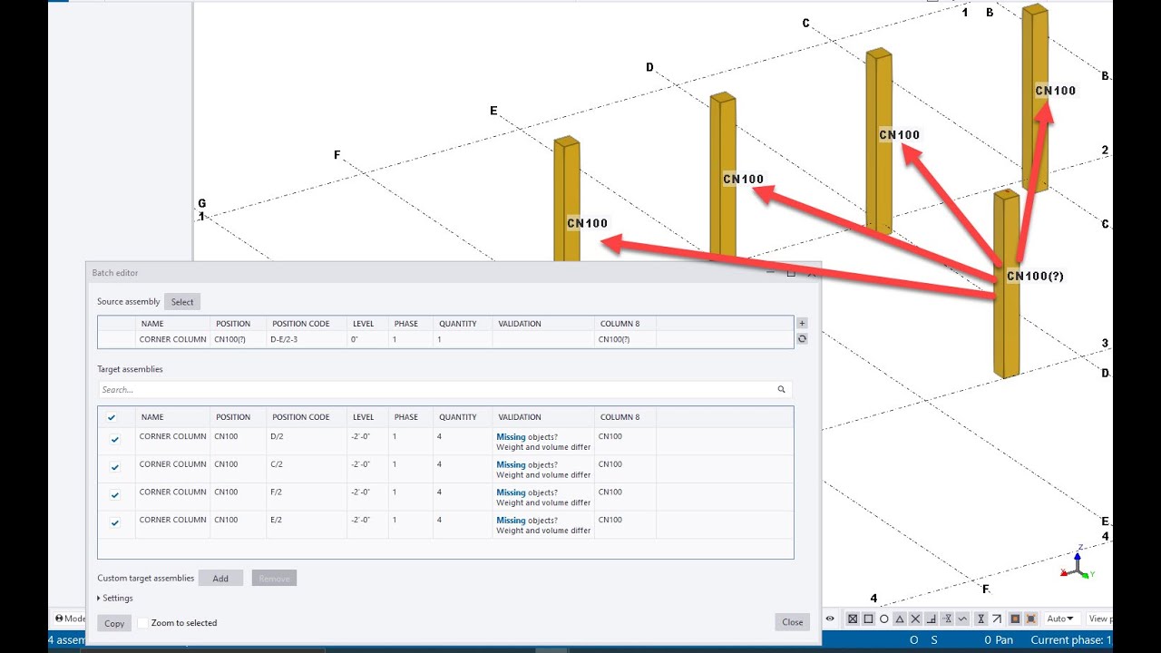Tekla Structures Batch Editor
