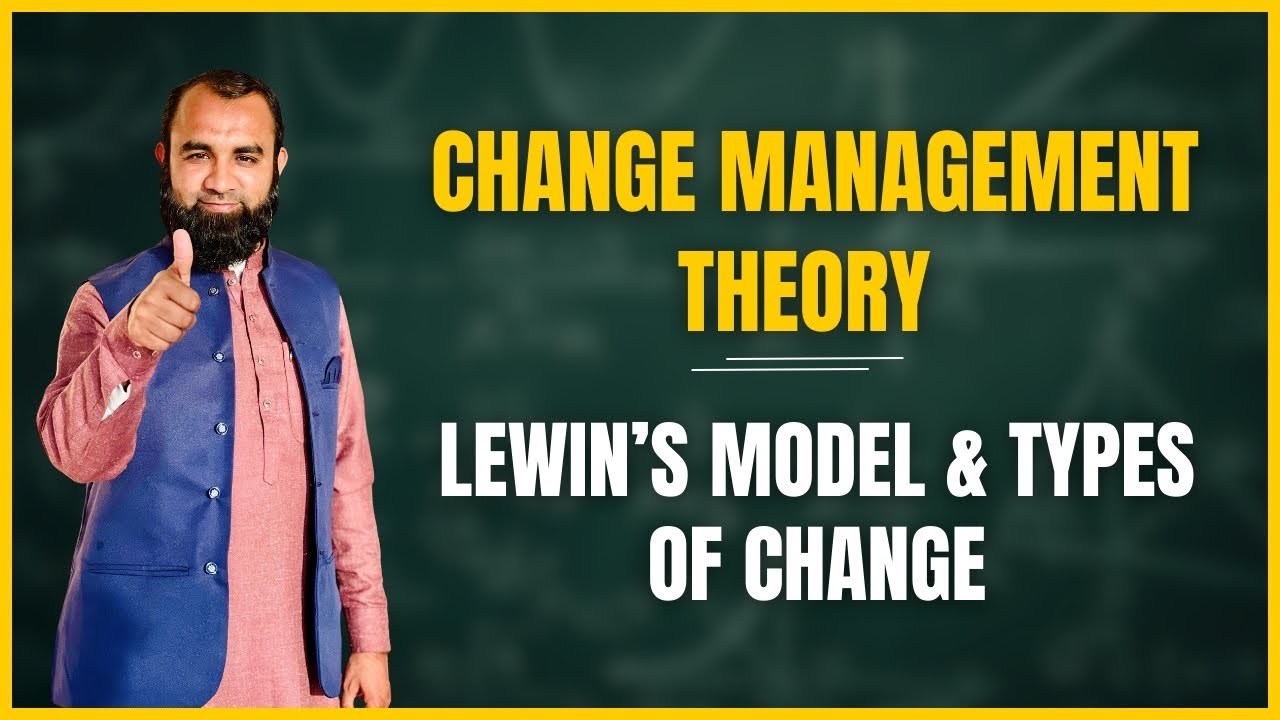 Change Management Theory Explained | Lewin’s Model & Types of Change | Educational Management | FPSC