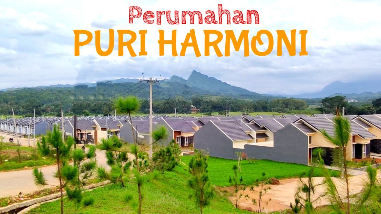PERUMAHAN PURI HARMONI Pasir Mukti Citeureup Kab.Bogor || Perumahan yang asri