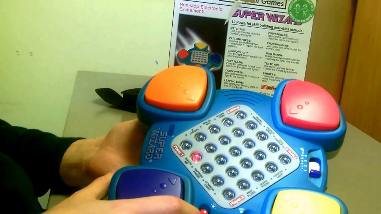 Vintage 1990s VTech Talking Super Wizard Electronic Game