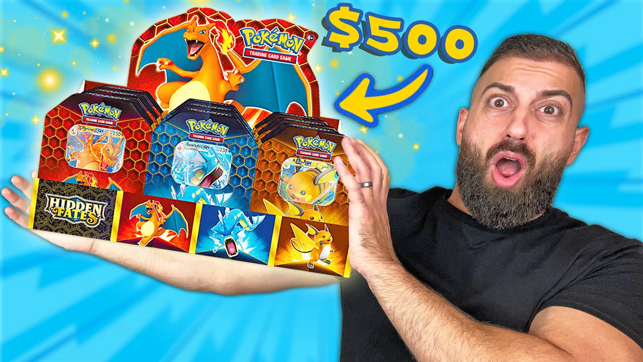I Found An Entire Display! (Hidden Fates Pokemon Cards)