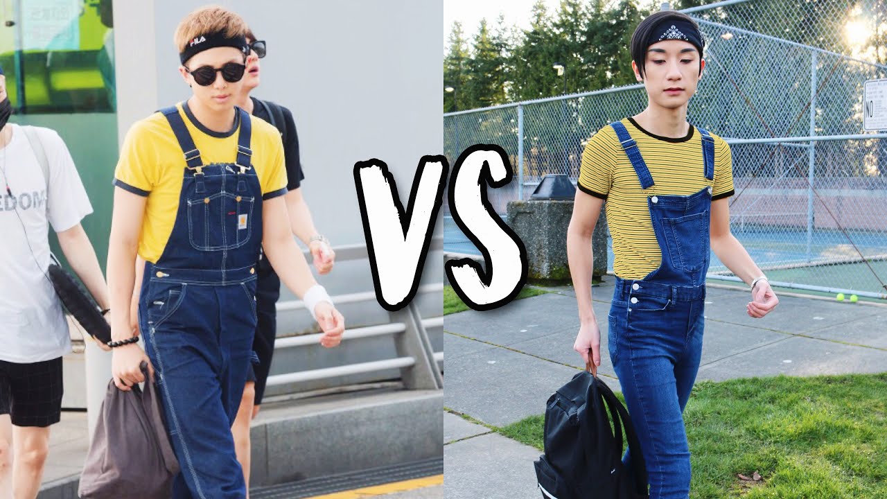 I Dressed like BTS for a Week! (J-Hope, Jimin, ALL THE BANGTAN BOYS)