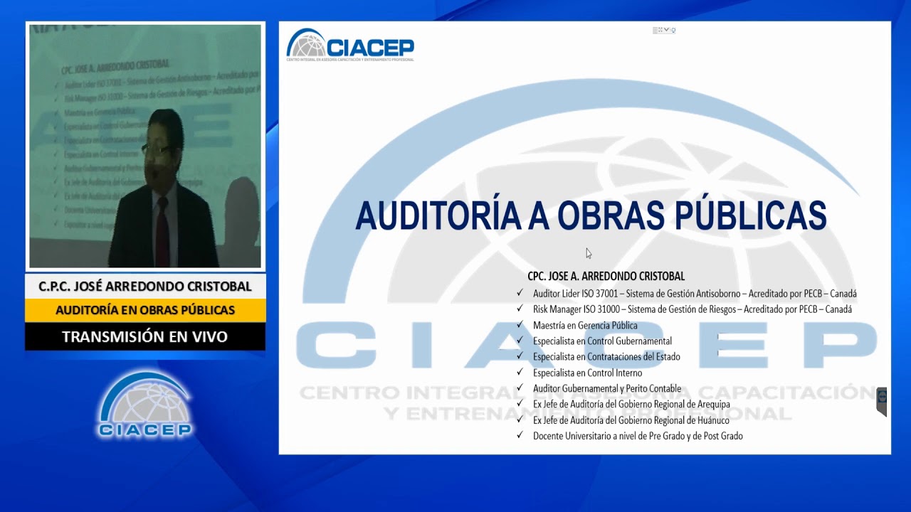 AUDITORIA EN OBRAS PÚBLICAS