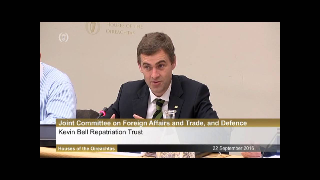 Senator Mark Daly - Kevin Bell Repatriation Trust - JCFA&TD
