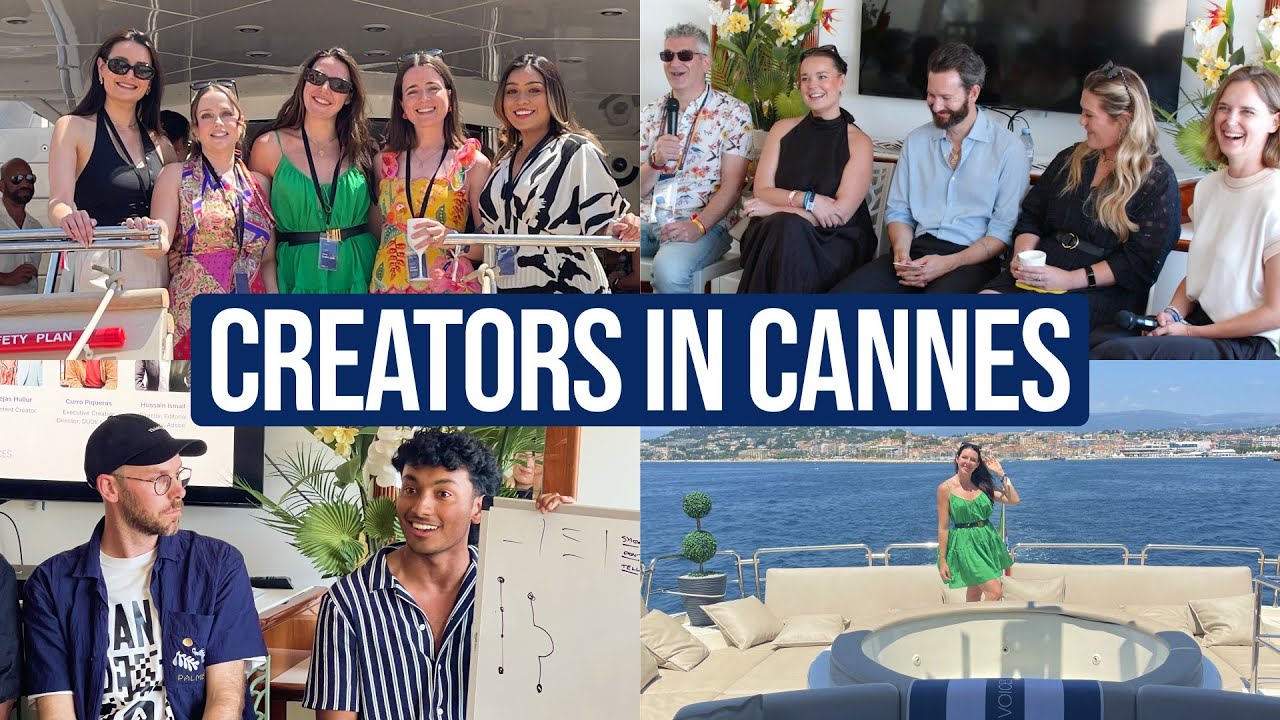 Creators on Deck: A Cannes Yacht Takeover 🛥️⚓️