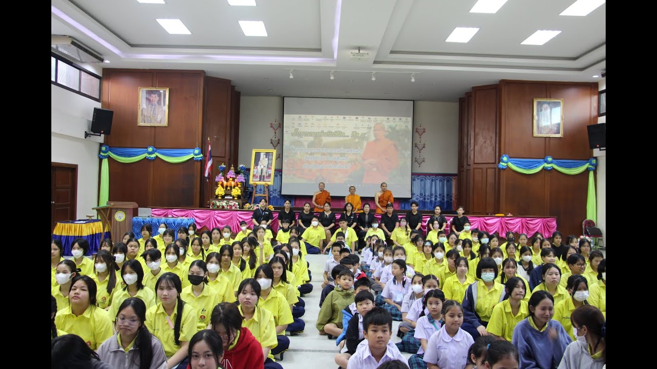 โครงการค่ายพุทธบุตรพุทธธรรม ของนักเรียนระดับชั้นมัธยมศึกษาปีที่ 1-6  โรงเรียนสตรีวรนาถบางเขน ปี 2568