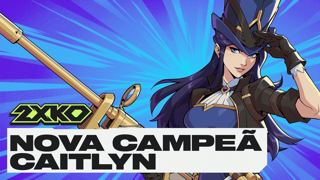 Caitlyn &ndash; Trailer de revela&ccedil;&atilde;o de mec&acirc;nica de jogo | 2XKO