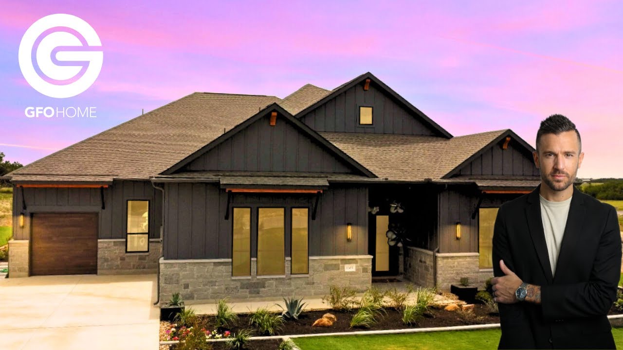 GFO Home STUNNING New Community In Georgetown! | Blue Bonnet Model Tour