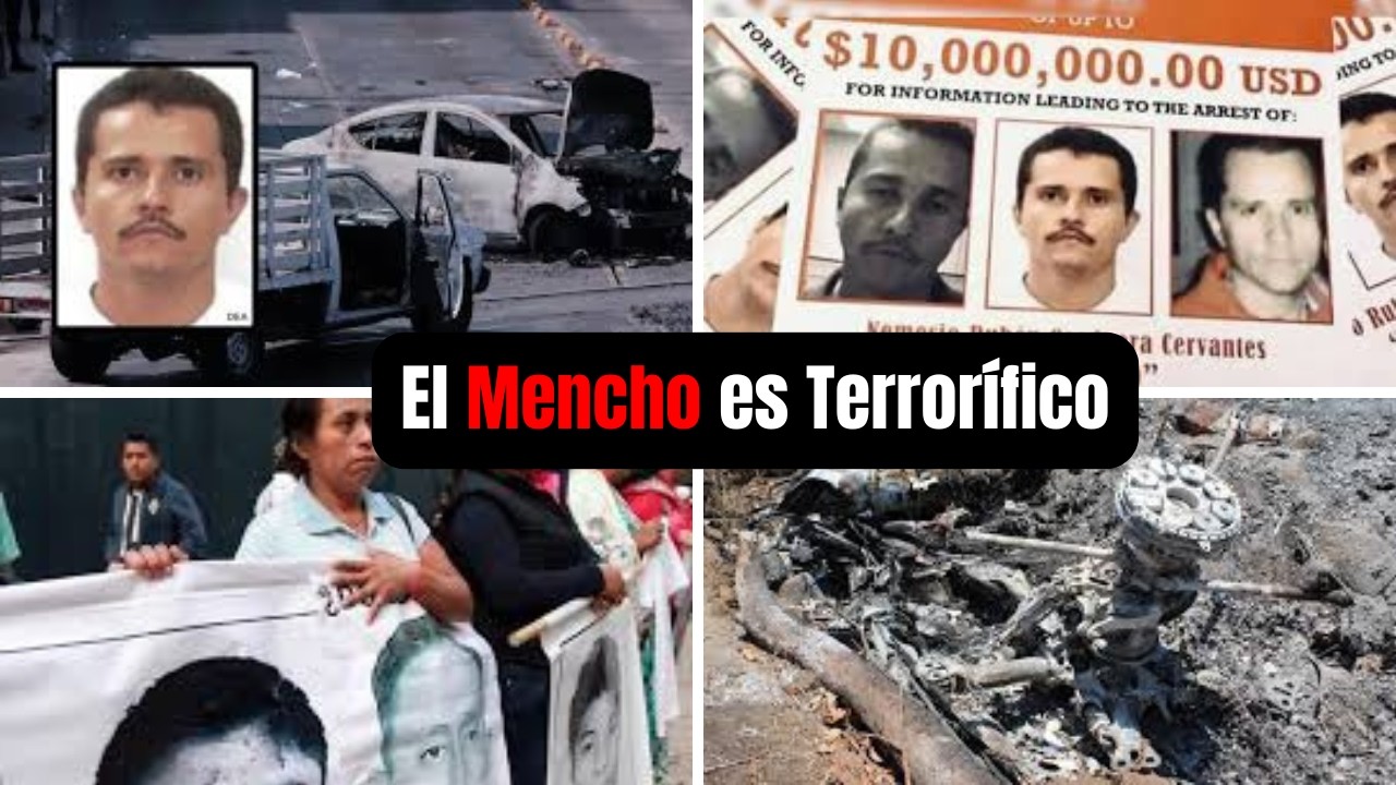 los 4 CR&Iacute;MENES M&Aacute;S BRUTALES del MENCHO | Documental Completo