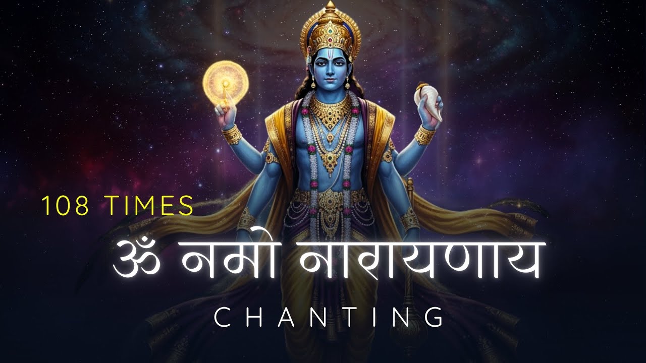 Om Namo Narayanaya Chanting | 108 Times Mantra for Peace, Healing & Devotion