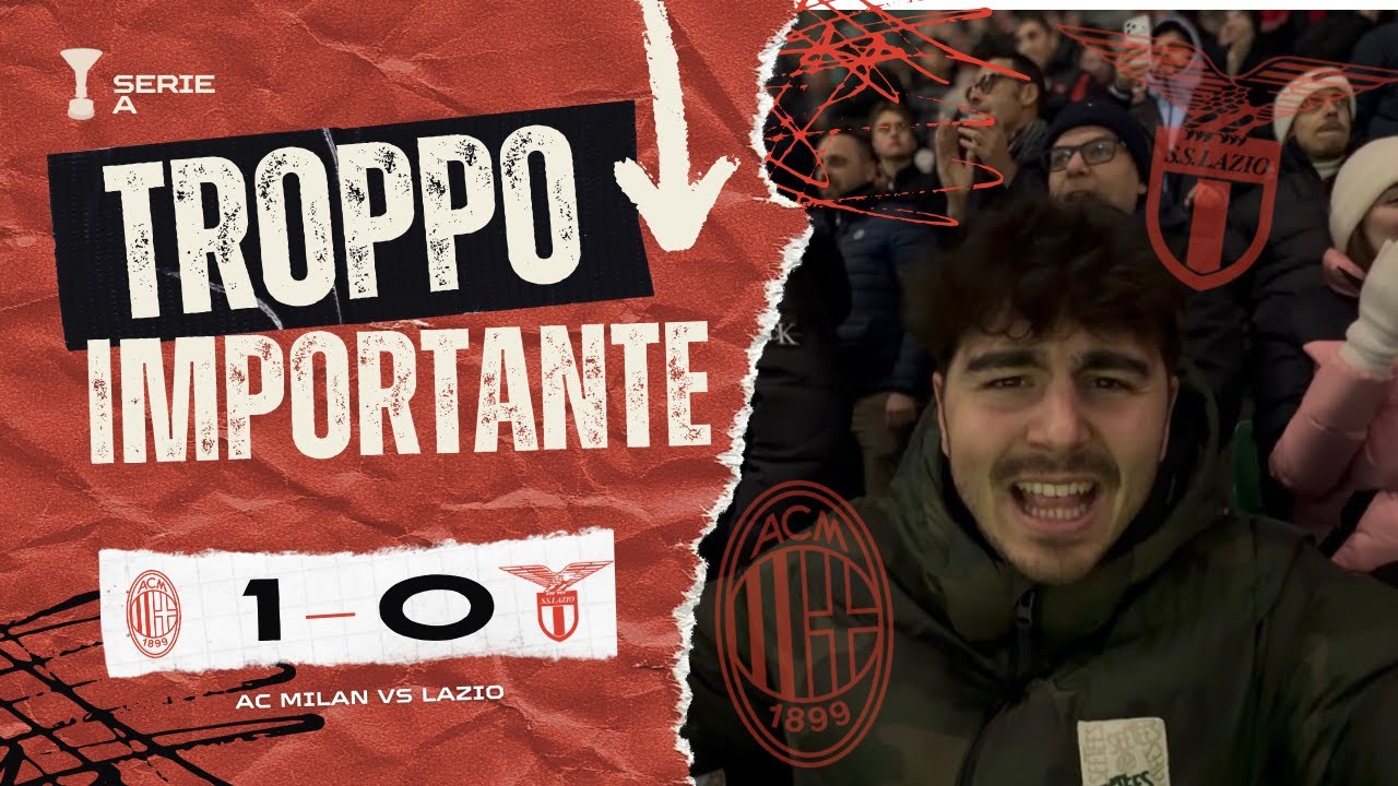 10 MINUTI DI FOLLIA! | MILAN 1 - 0 LAZIO | SERIE A | STADIO SAN SIRO | REACTION LIVE