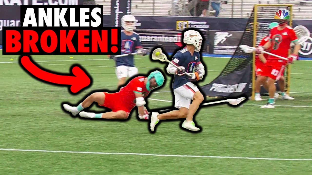 The Greatest Lacrosse ANKLE BREAKER I've Ever Seen, a breakdown