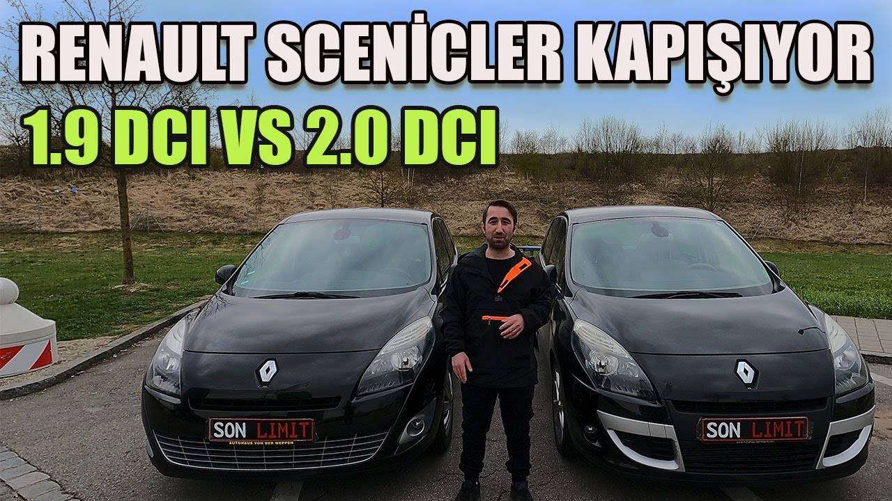 En uzun Renault Otoban Yarışını Yaptık | Renault Scenic 3 İnceleme  [1.9 DCI VS 2.0 DCI ]