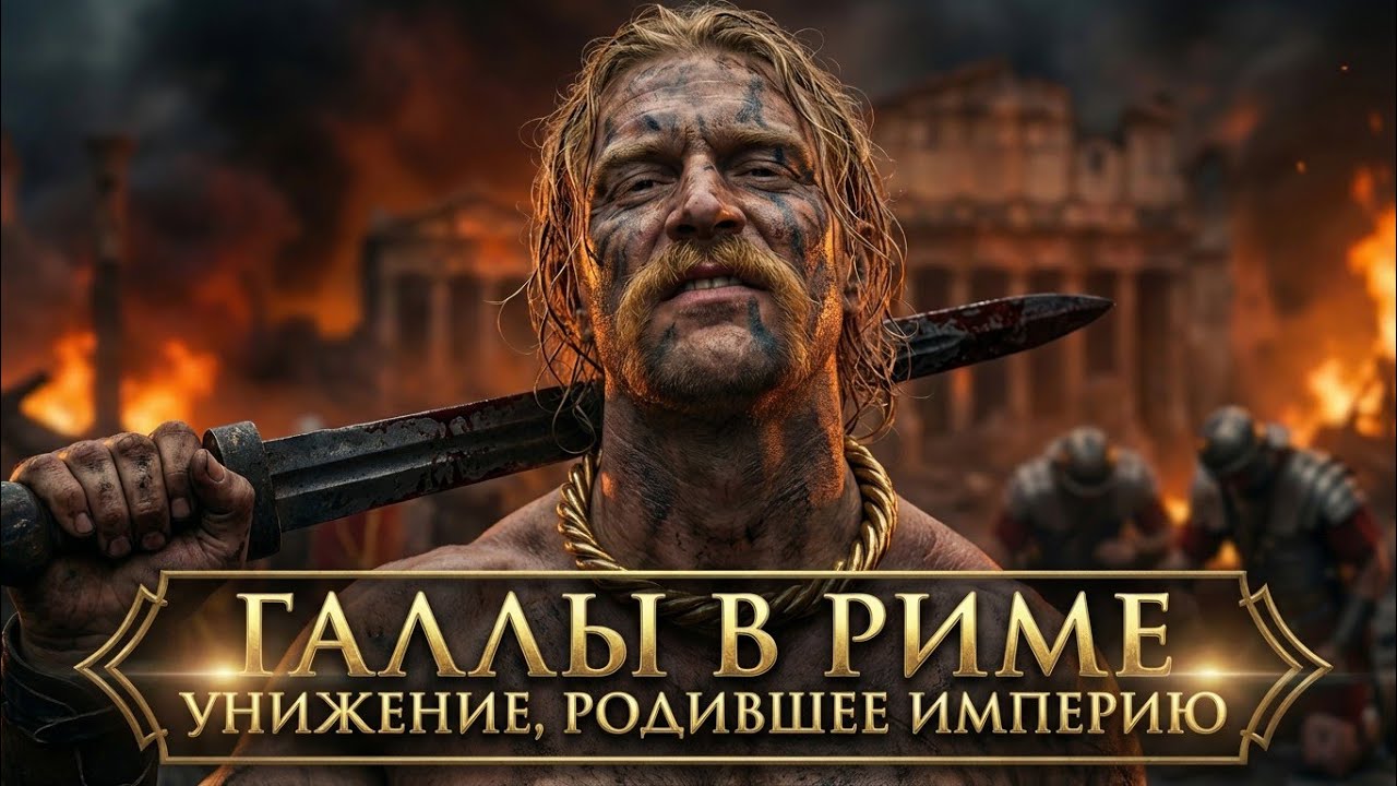 ГОРЕ ПОБЕЖДЁННЫМ: Как галлы поставили РИМ на колени.