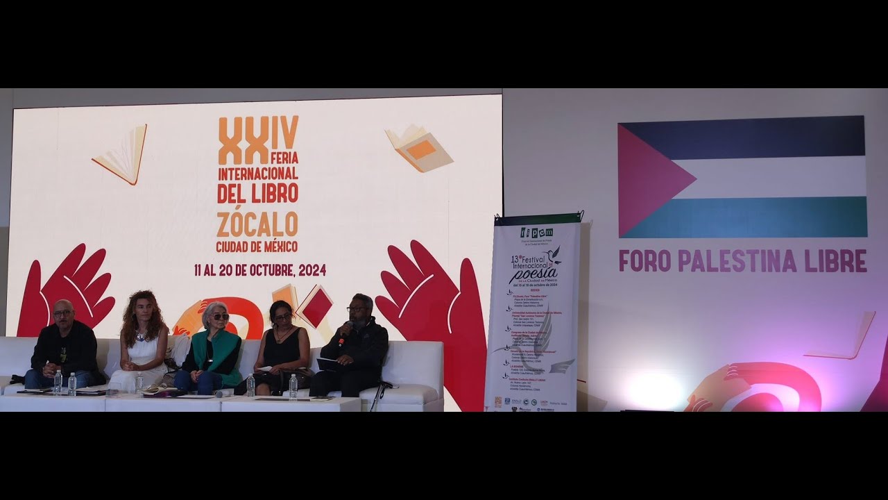 Feria Internacional del Libro Zócalo 2024 - México. Festival Internacional de Poesía.
