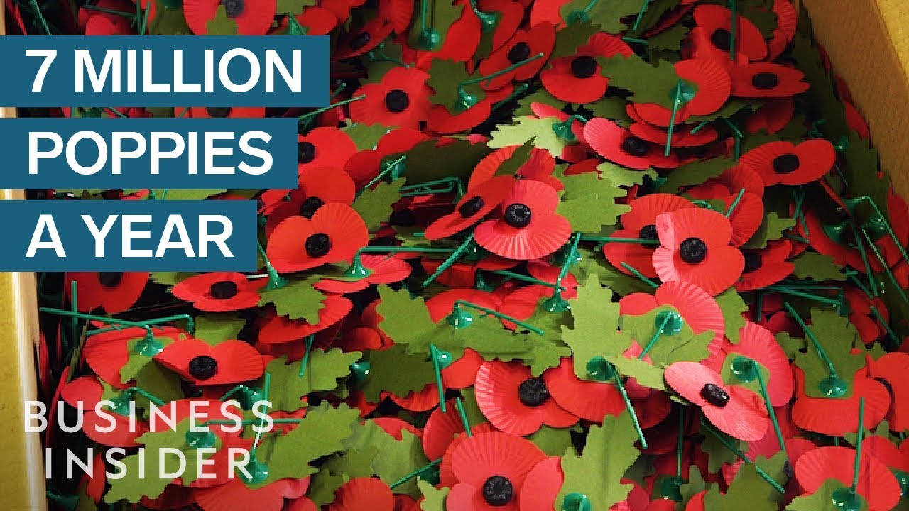 Army Veterans Make 7 Million Poppies Every Year In This Factory