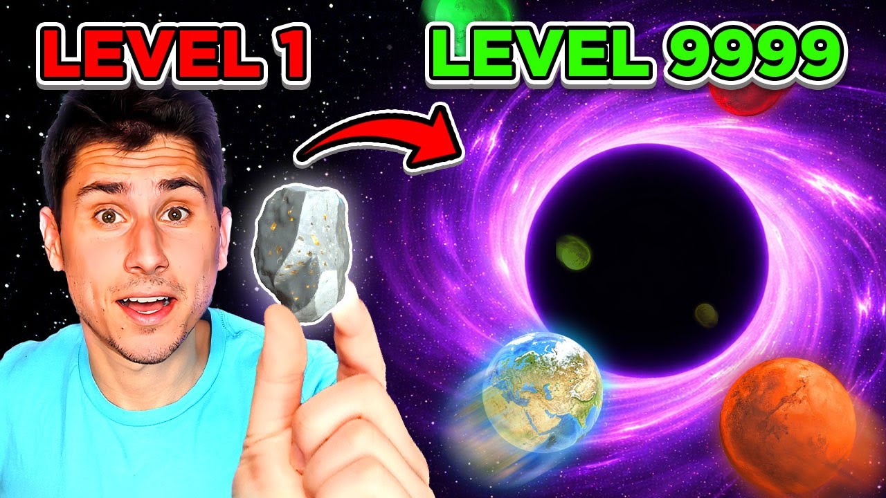 I Evolved This Rock Into a GIANT BLACK HOLE!