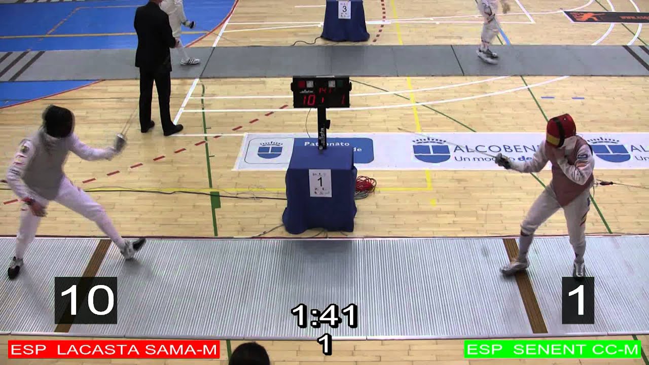 Semifinal del Campeonato de España 2013 de Florete Masculino Individual