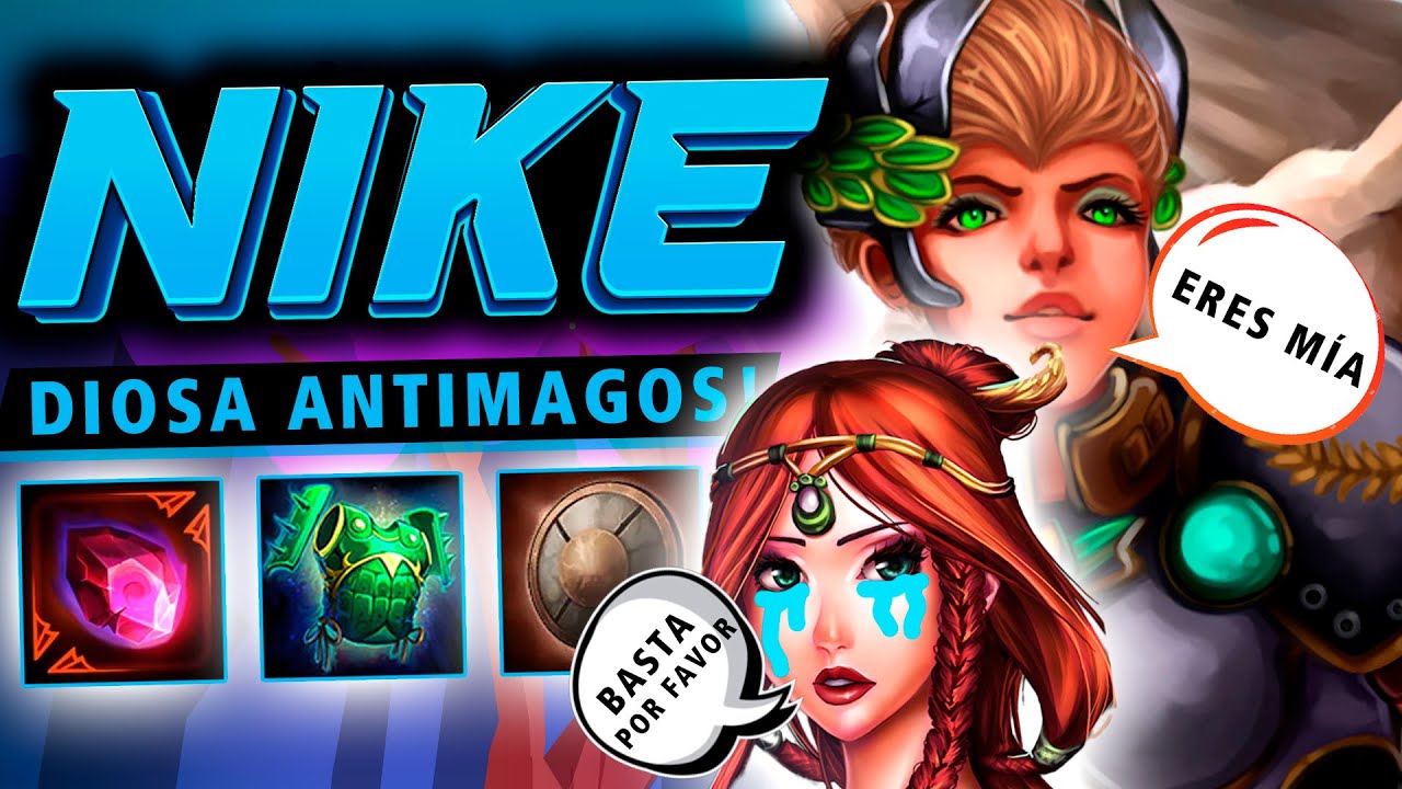 NIKE SOLO - EL ANTIMAGOS EN LA SOLO - SMITE Master Conquest