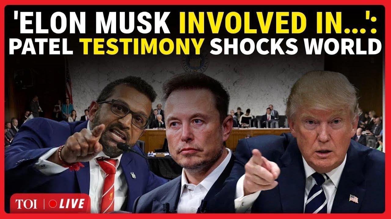 Elon Musk Involved In Epstein Killing? Kash Patel Drops BIG BOMBSHELL; Musk Names In Files...