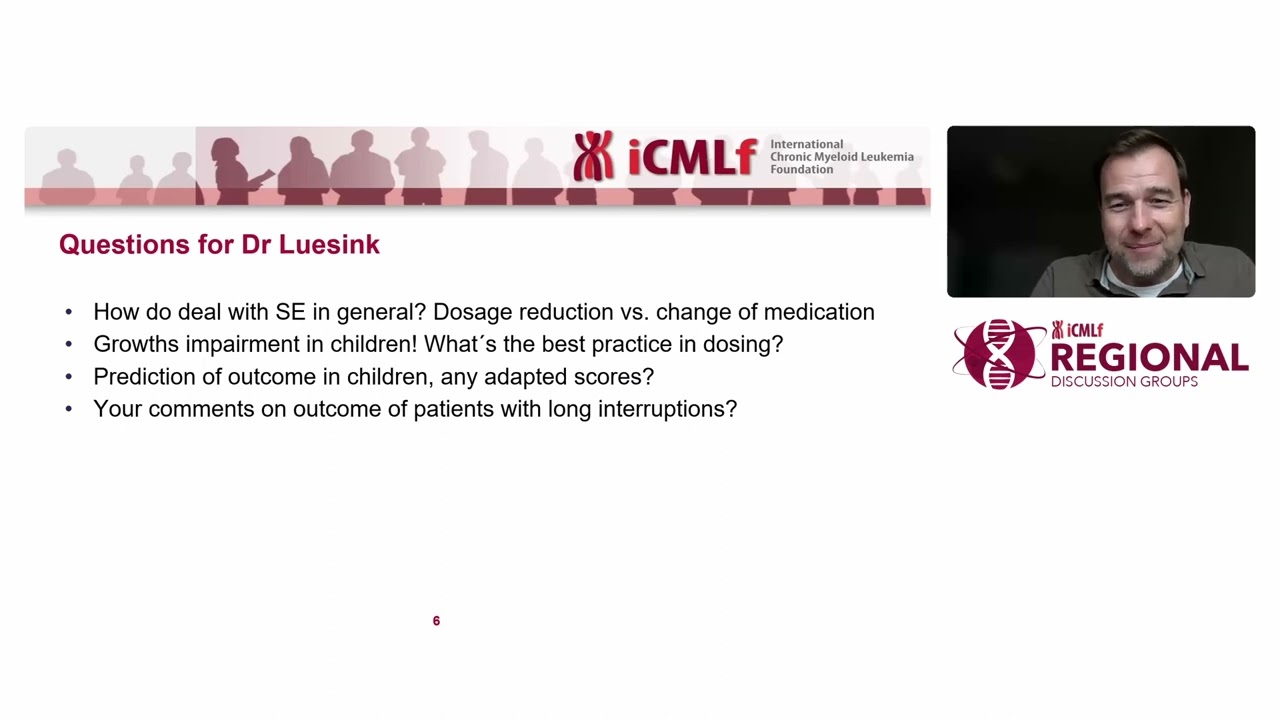 Key Issues in Treating Children & Young People with CML