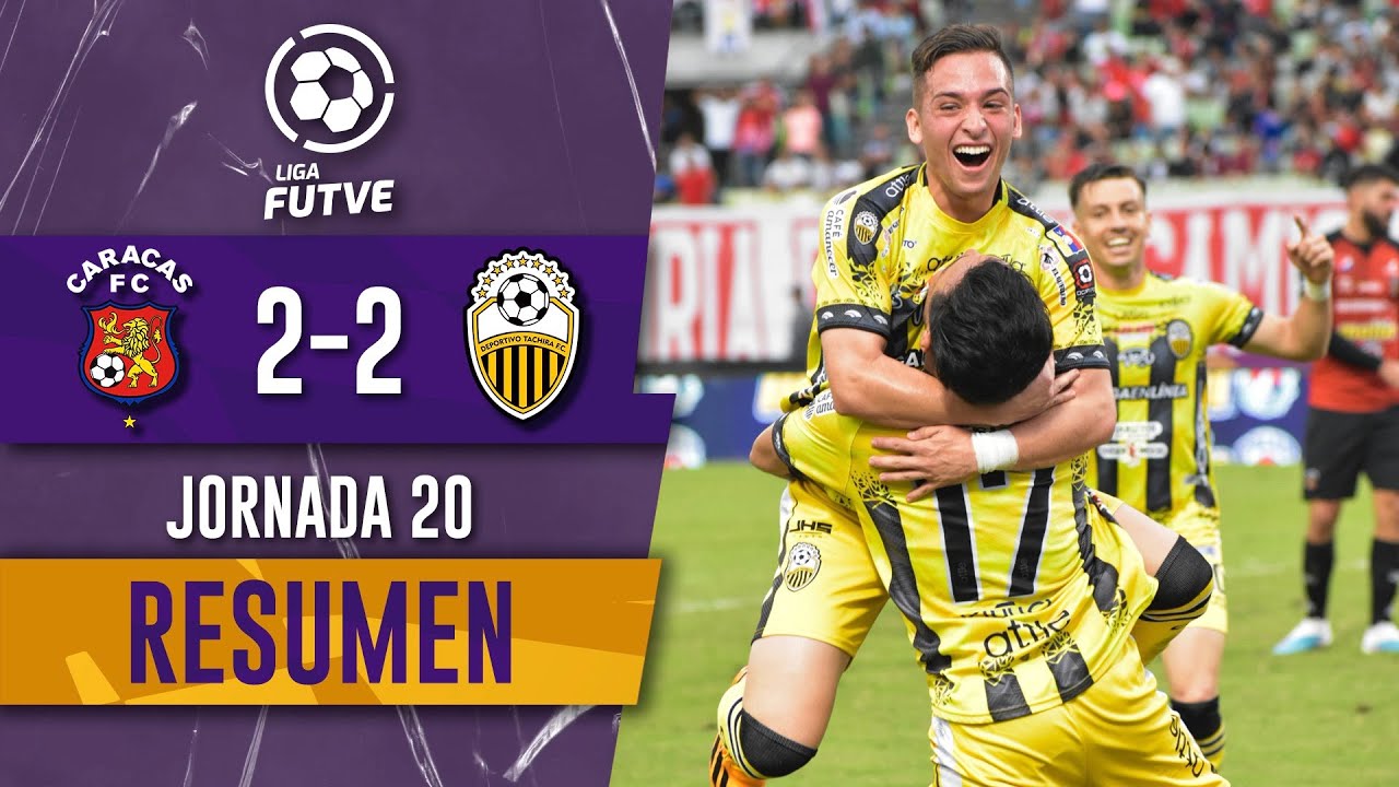 Caracas F.C. Vs. Deportivo Táchira - Clásico Nacional - Liga FUTVE 2023 - Jornada 20