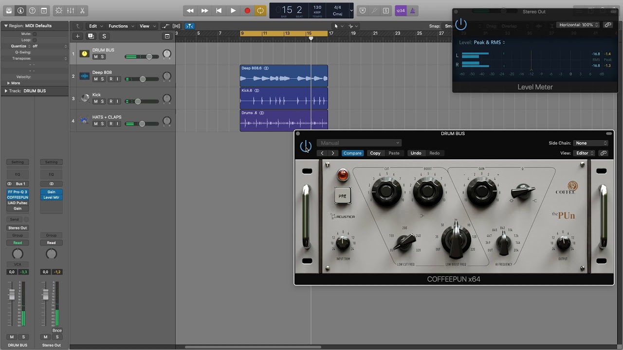 [MIXING] Pultec EQs: Acustica Audio Coffee 