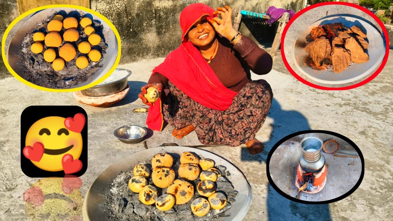 🥰Mahashivratri par Maa ke hath ke Desi Ghee wale Laddu Baati  |  Dekh kar hi bhook lag jayegi | vlog