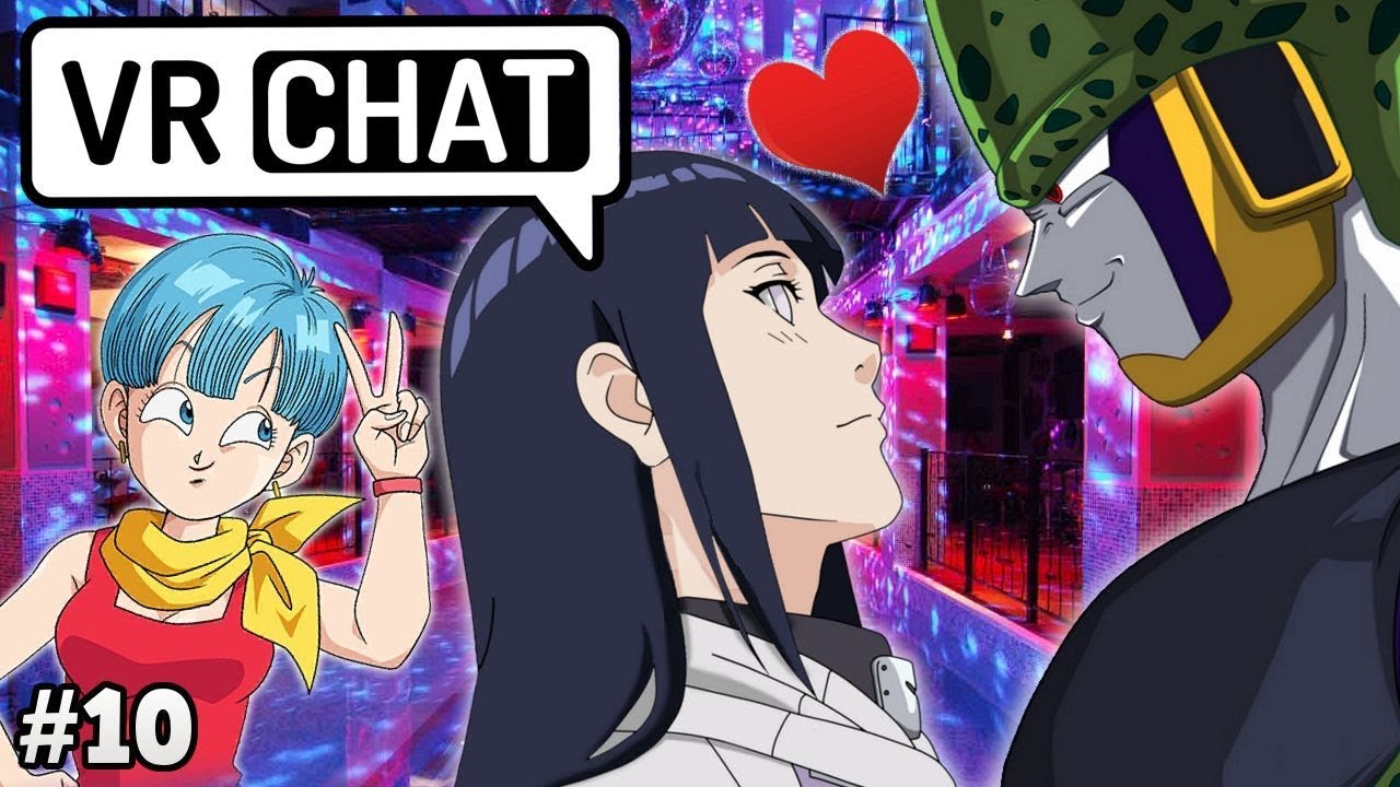 Cell dates Hinata - Bulma Plays VR Chat #10