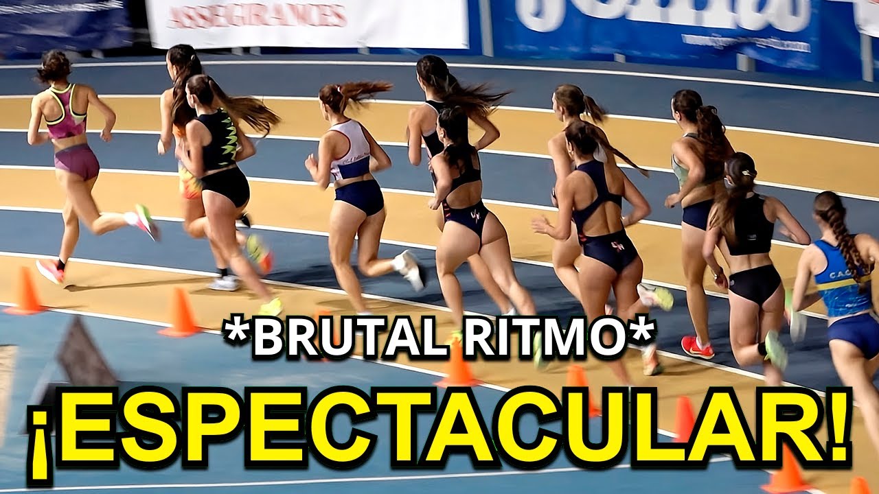 🔥 Salvaje Escapada en la Pista 🥇 1500m Mujeres Final Cataluña 2025 🏃‍♀ Carrera Completa