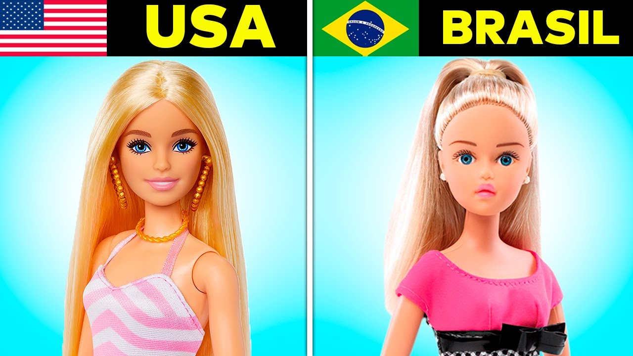 Bonecas Barbies que são Diferentes em outros Países