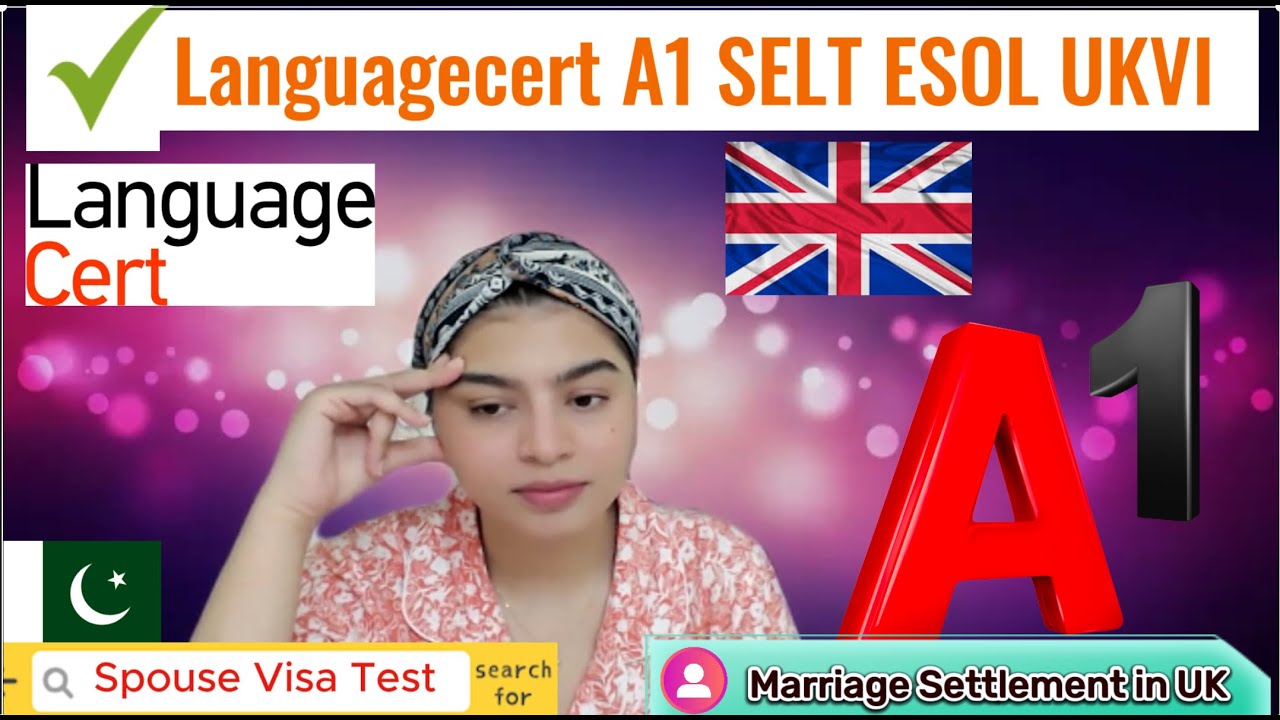 Languagecert A1 Spouse Visa Test||Speaking & Listening|| Full Mock Test||Passing Marks 60/100|8 mins