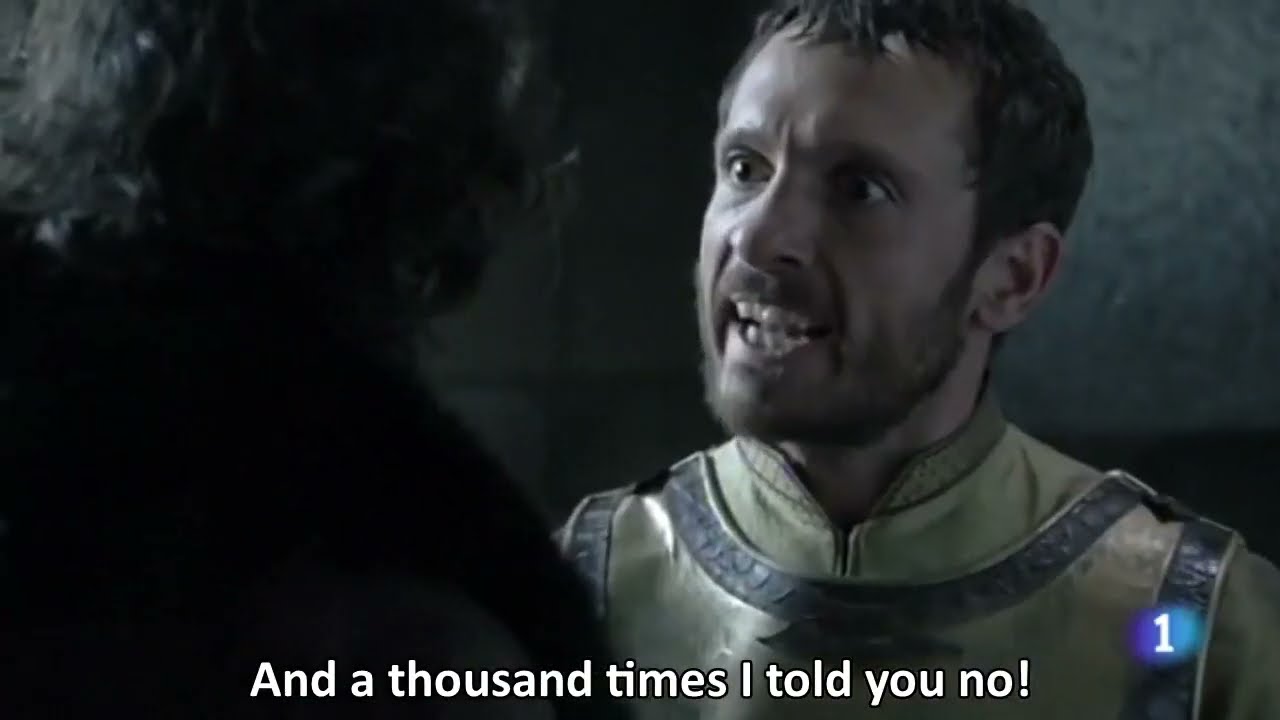 King Henry IV slaps Juan Pacheco (Isabel s01e08)