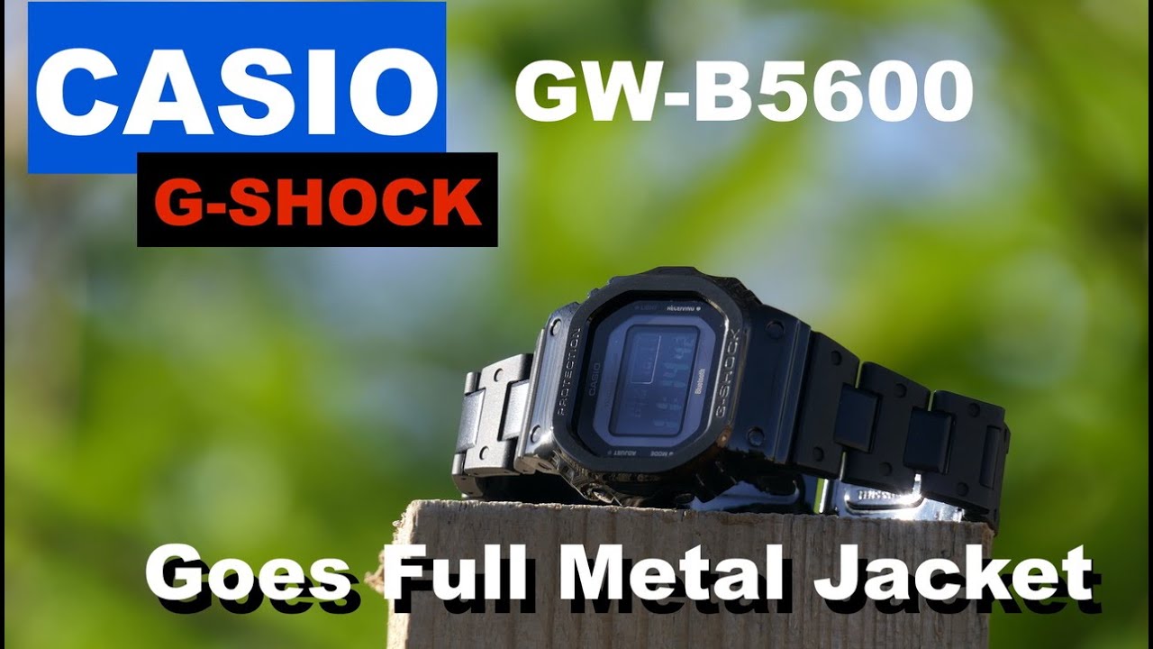 CASIO G-SHOCK GW B5600 DLC Black Bezel Tutorial - WARNING You may want this!