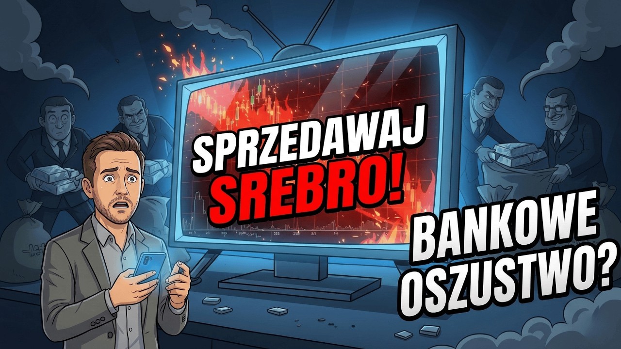 SILVER HEIST: Jak JP Morgan Kupił 60 Mln Dolarów w Srebrze Mówiąc Ci Żebyś Sprzedawał