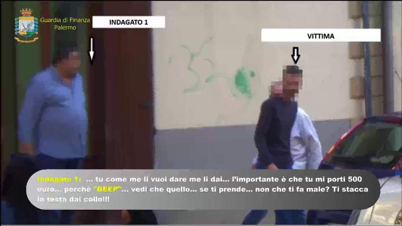 Palermo, la minaccia dell'usuraio alla vittima: 