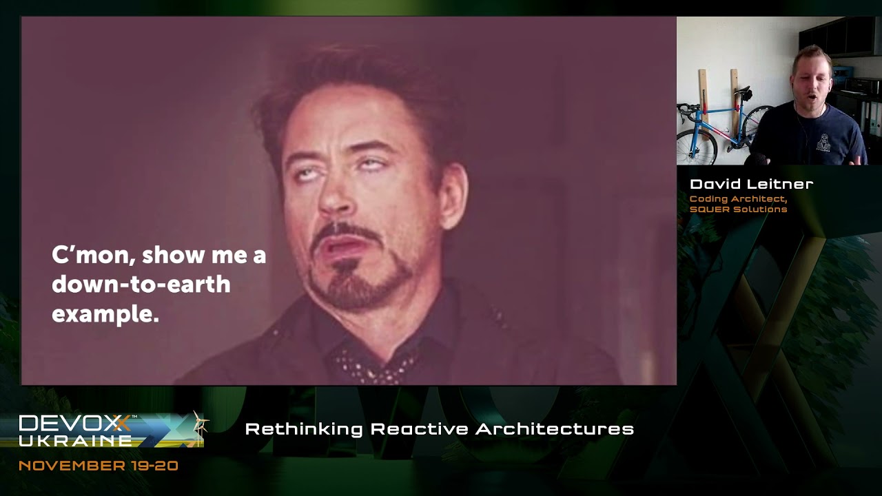 DevoxxUA 2021. David Leitner. Rethinking Reactive Architectures