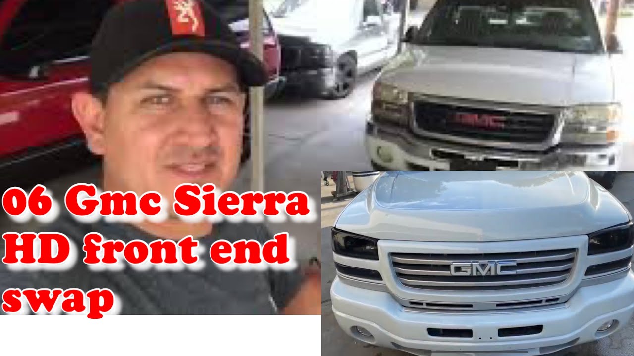06 GMCSierra  HD front end
