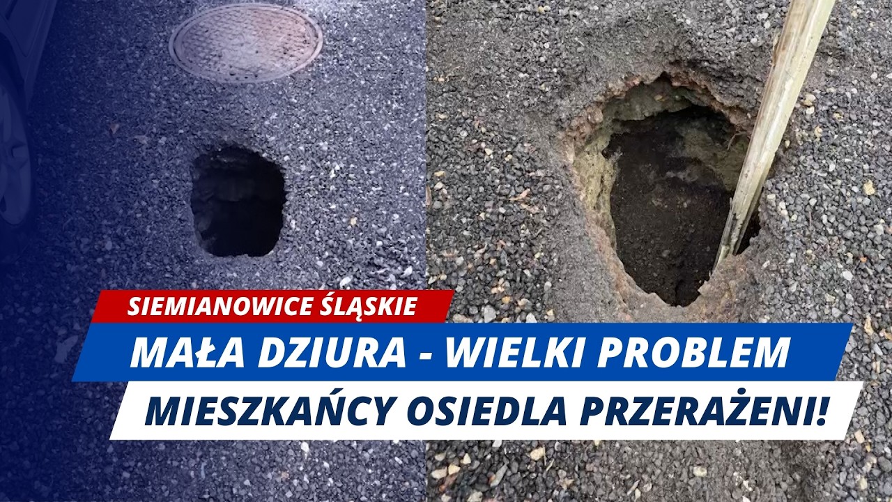 TAJEMNICZE DZIURY W SIEMIANOWICACH ŚLĄSKICH
